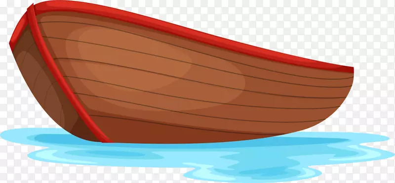 世界海洋日棕色木船
