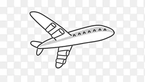 绘画飞机