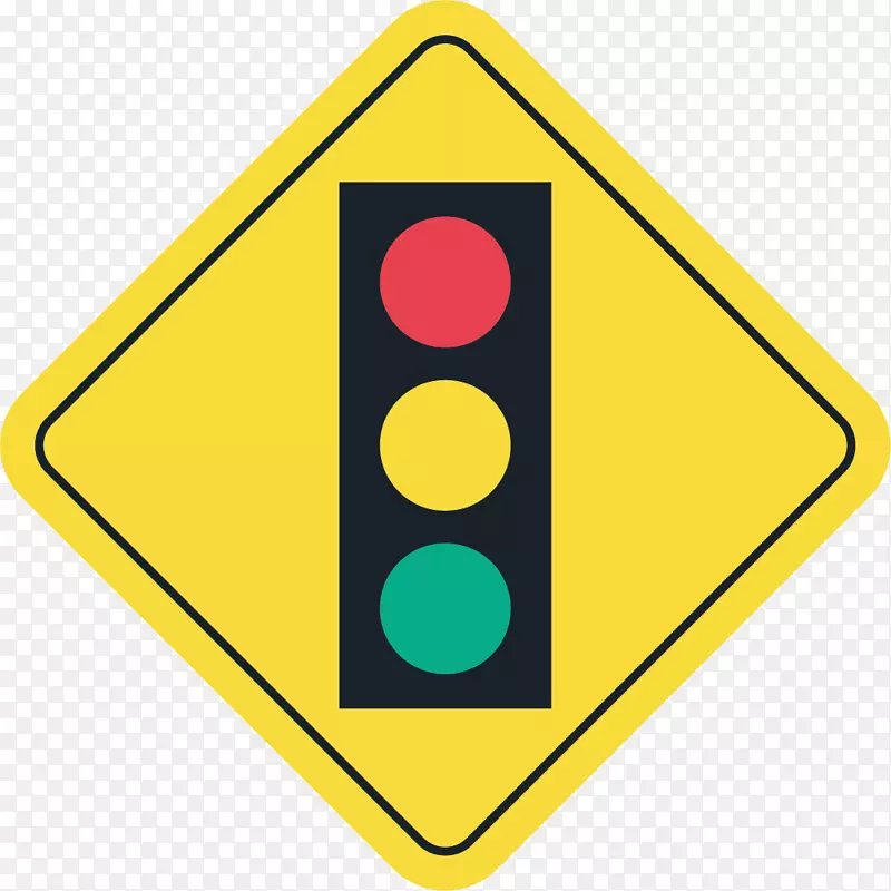 红绿灯指示标