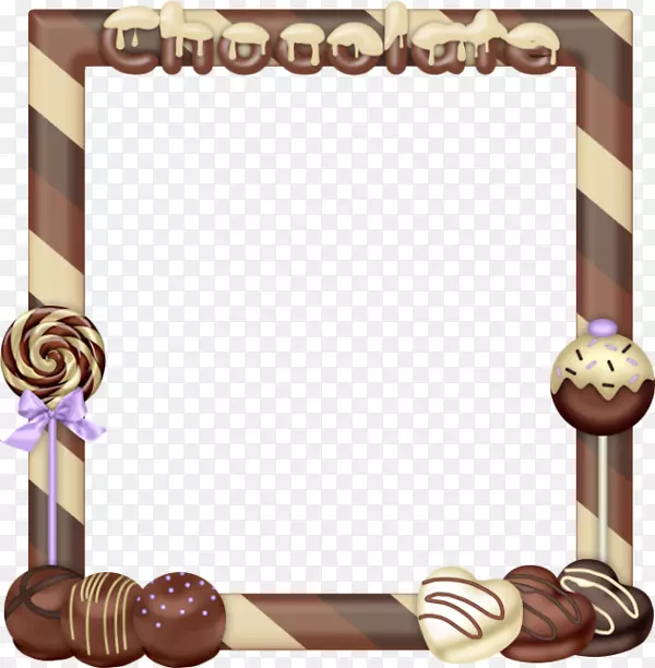 巧克力边框