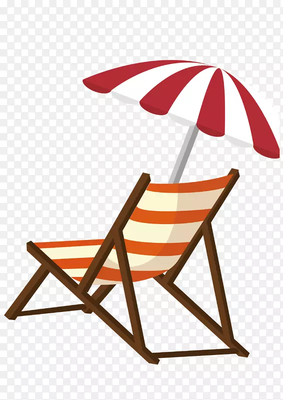 太阳伞沙滩椅