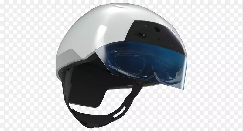 透明白色便携式VR头盔