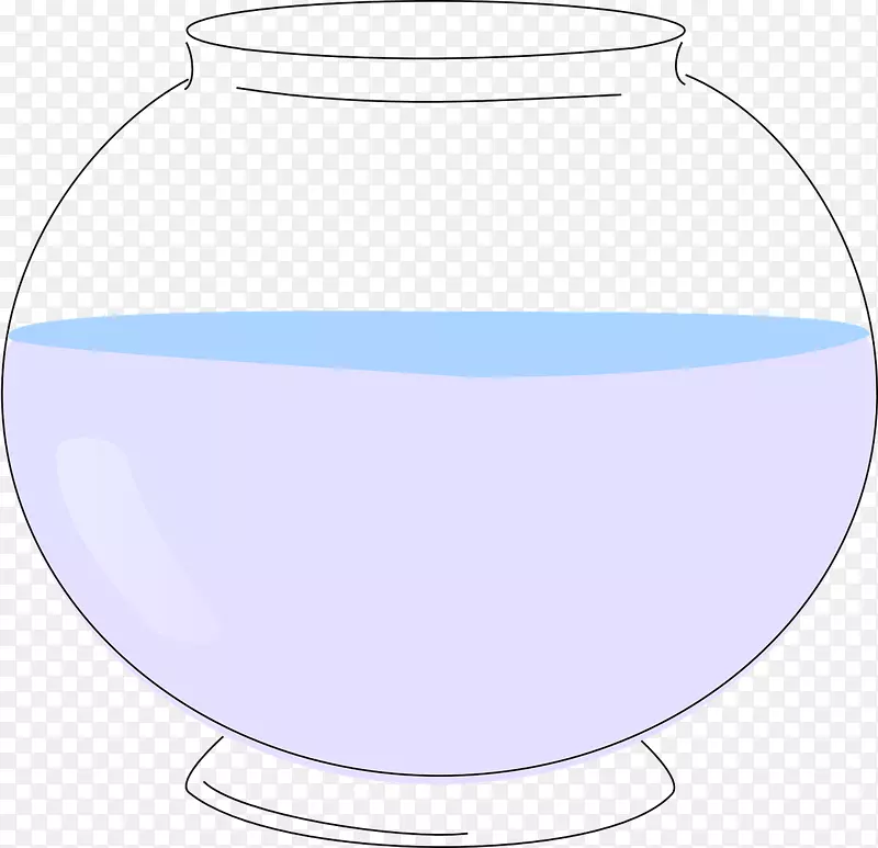 白色透明的鱼缸