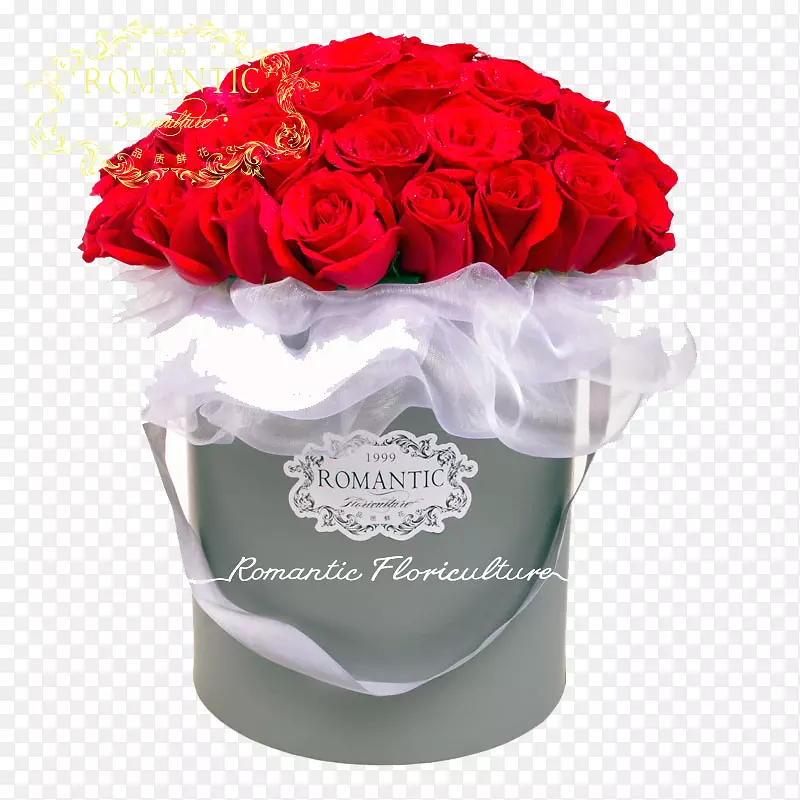 礼盒袋红色玫瑰花