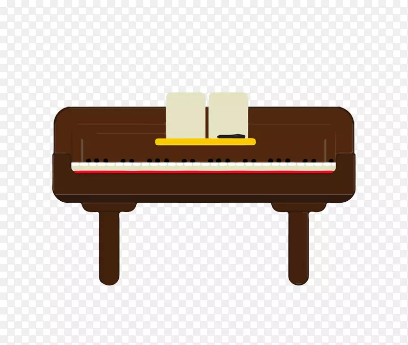 钢琴图标素材