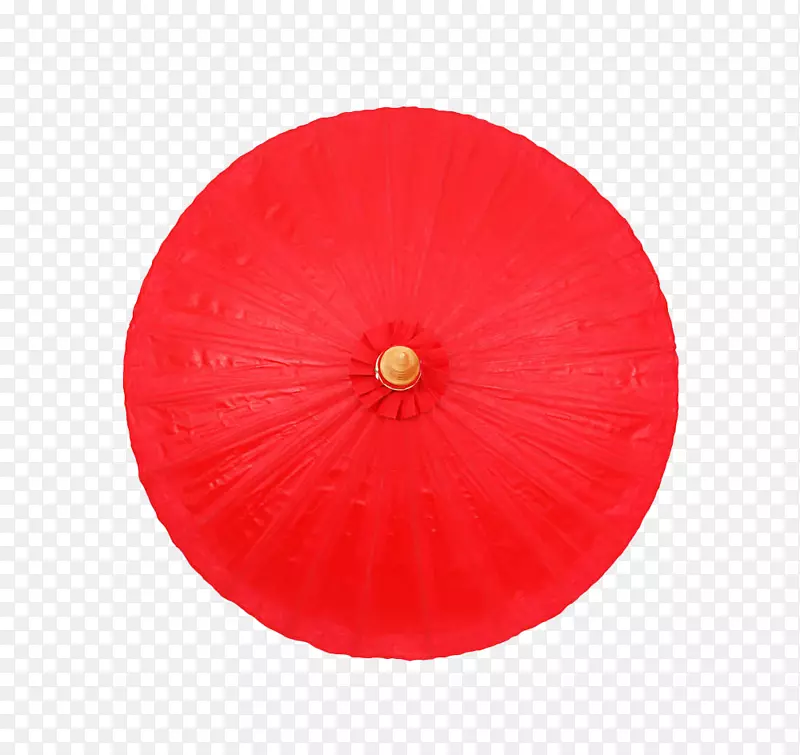 大红油纸伞