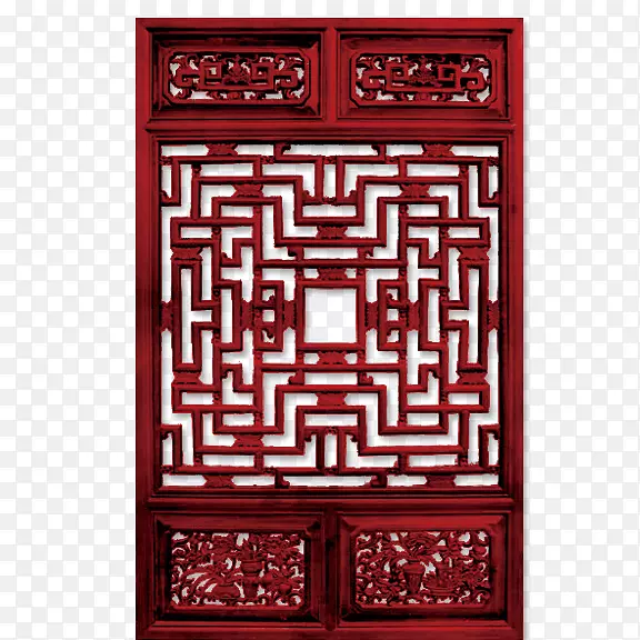 传统古建筑门窗装饰PNG图片素材下载_图片编号7539013-PNG素材网
