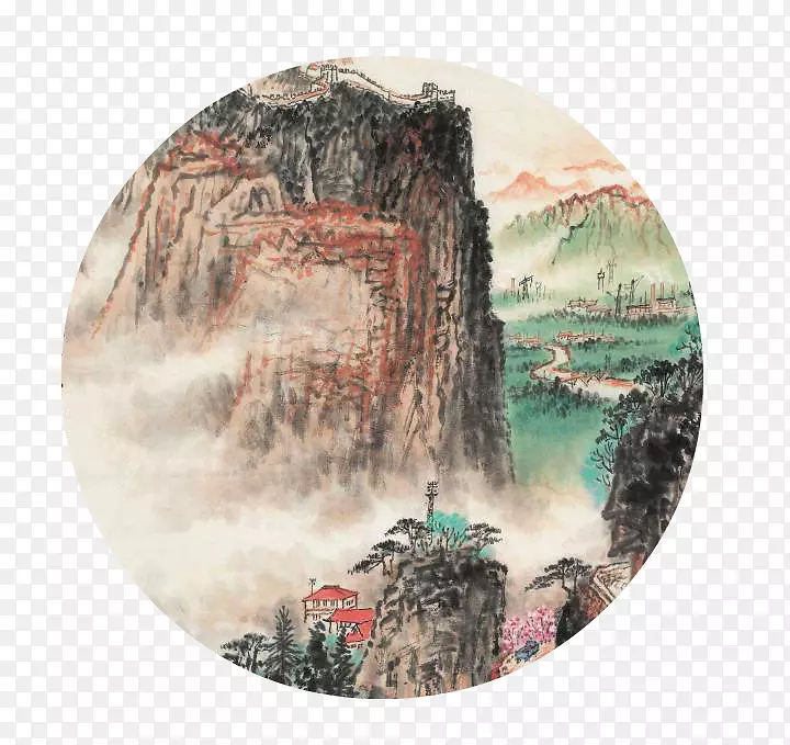 大师级水墨山水画