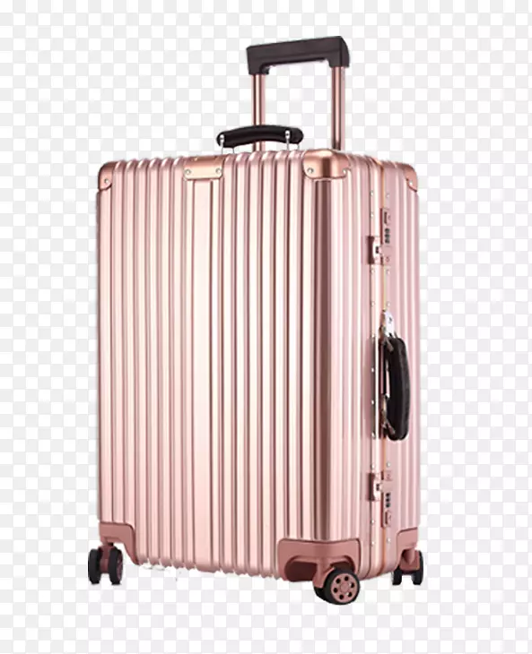 粉色旅行箱