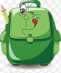 绿色书包