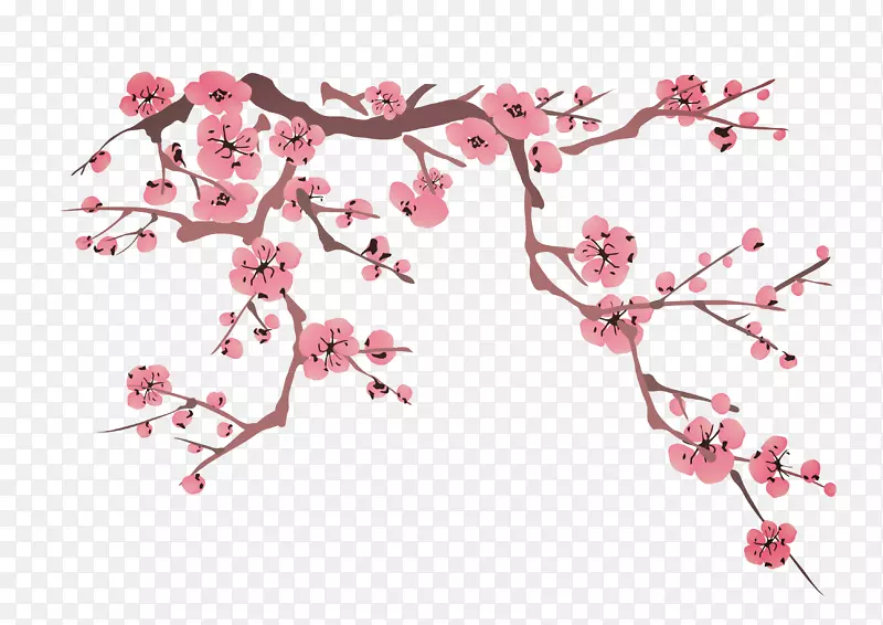 矢量桃花素材PNG图片素材下载_图片编号7547346-PNG素材网