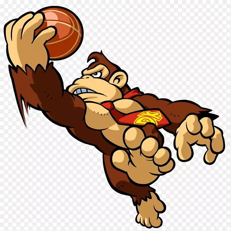 打篮球的猿人