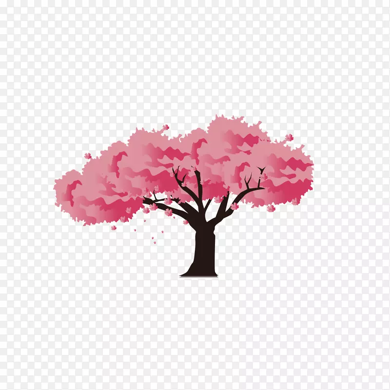 粉色樱花图标