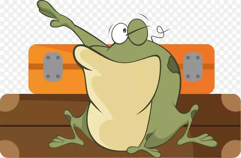 卡通手机壳青蛙图案设计