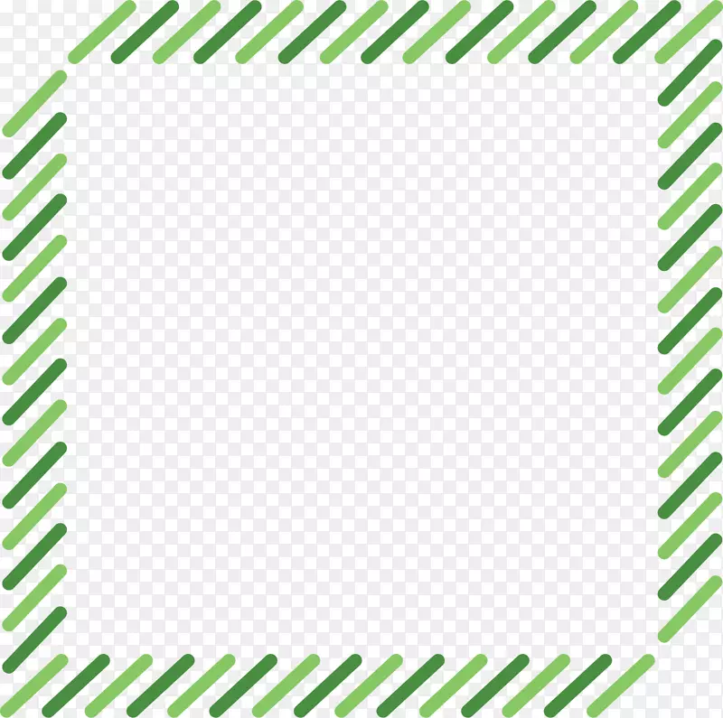 绿色斜纹线条边框