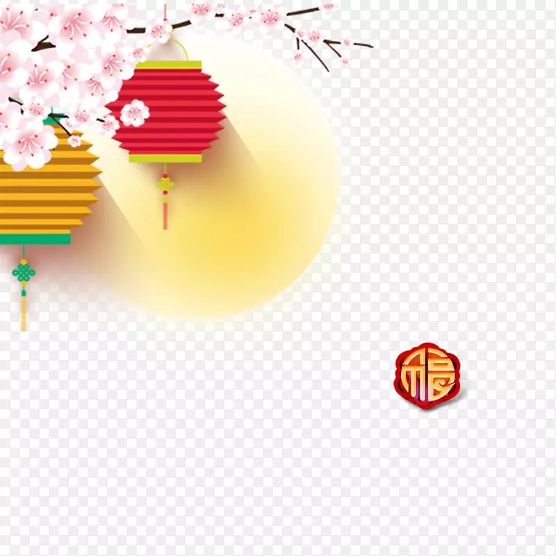 彩色创意灯笼