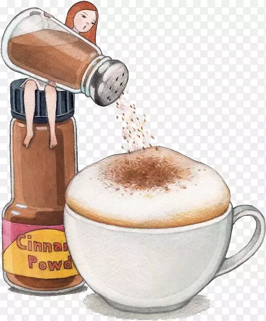 下午茶奶油奶茶咖啡