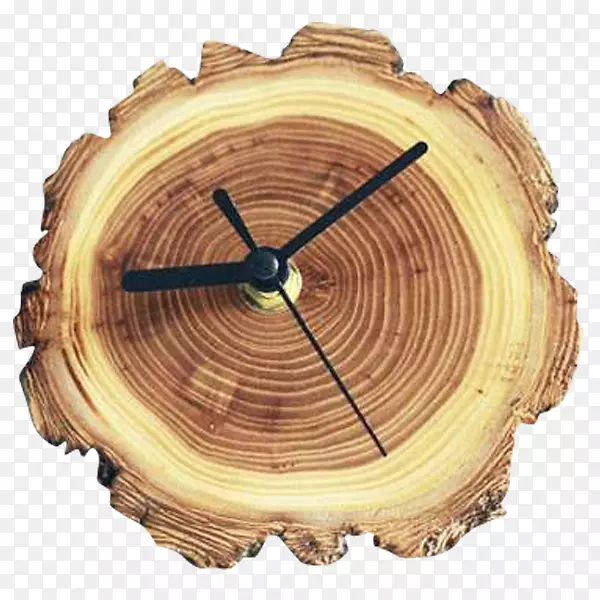 树的年轮钟表