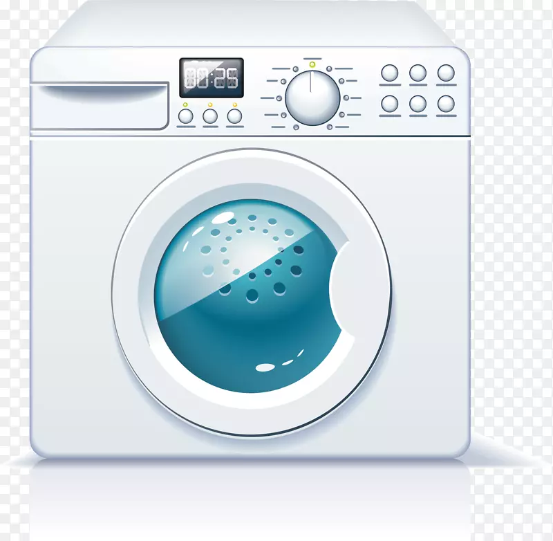 高效洗衣服素材