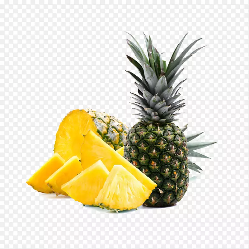 菠萝实物图设计素材