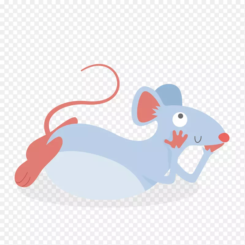 创意灰色设计老鼠