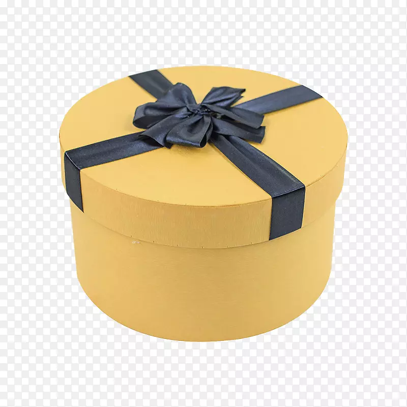 黄色圆形花盒