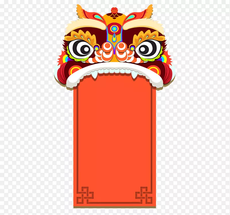 卡通狮子图片