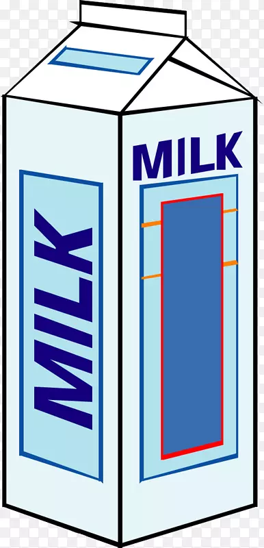 蓝色的鲜牛奶