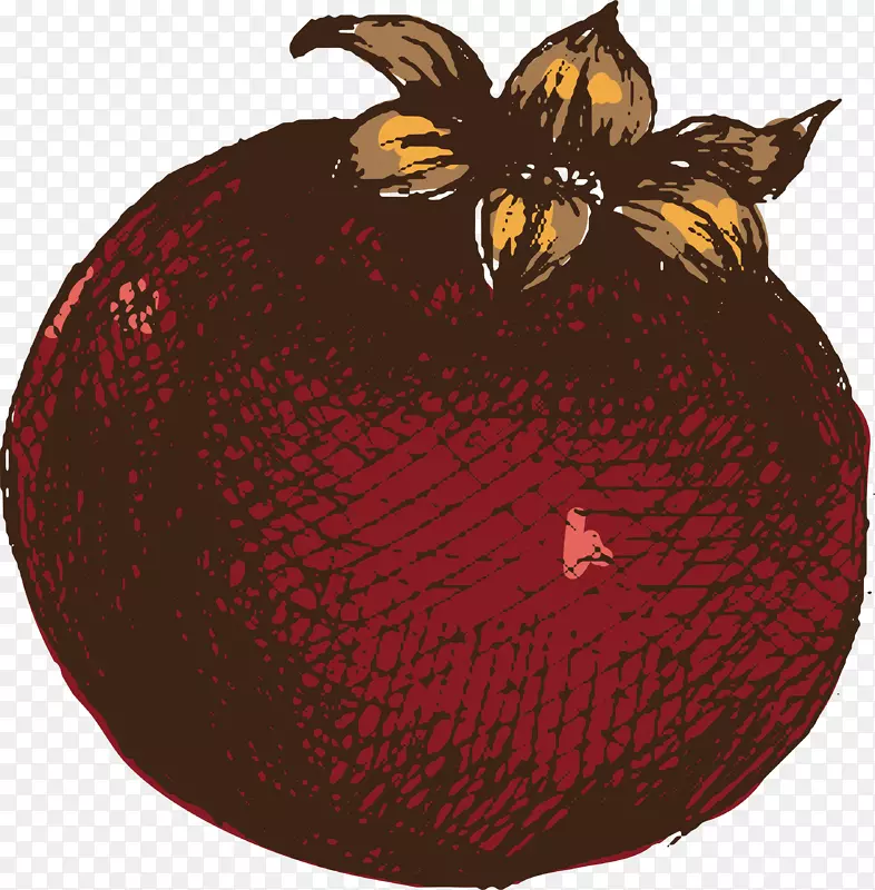 百香果手绘卡通各种水果设计素材