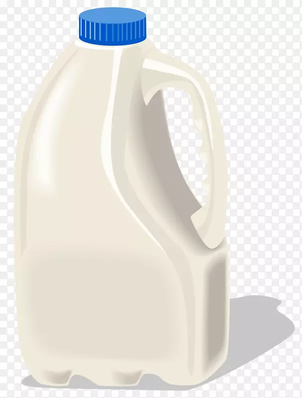 手绘大容量空白包装牛奶瓶
