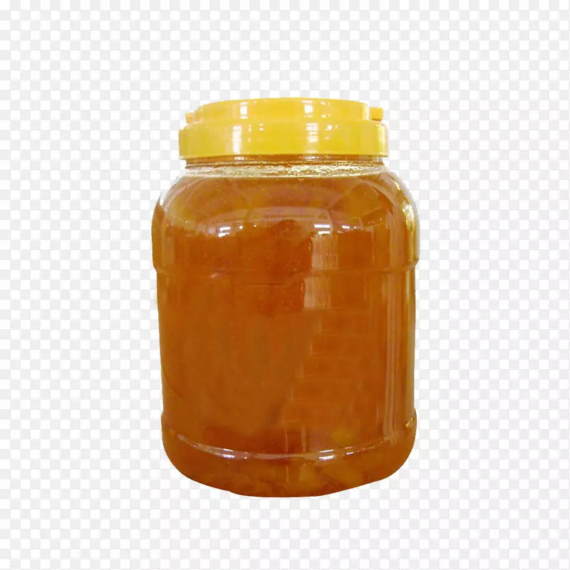 蜂蜜黄色盖子果酱包装