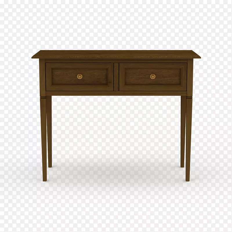 书房浅色古典简单中式书桌