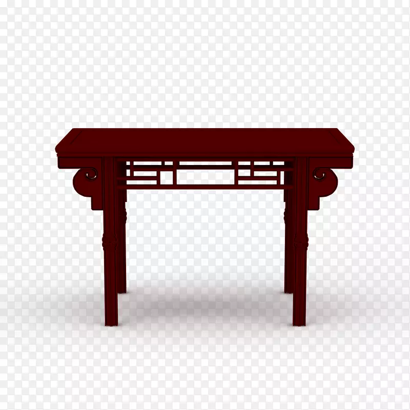 复古古典简单中式书桌