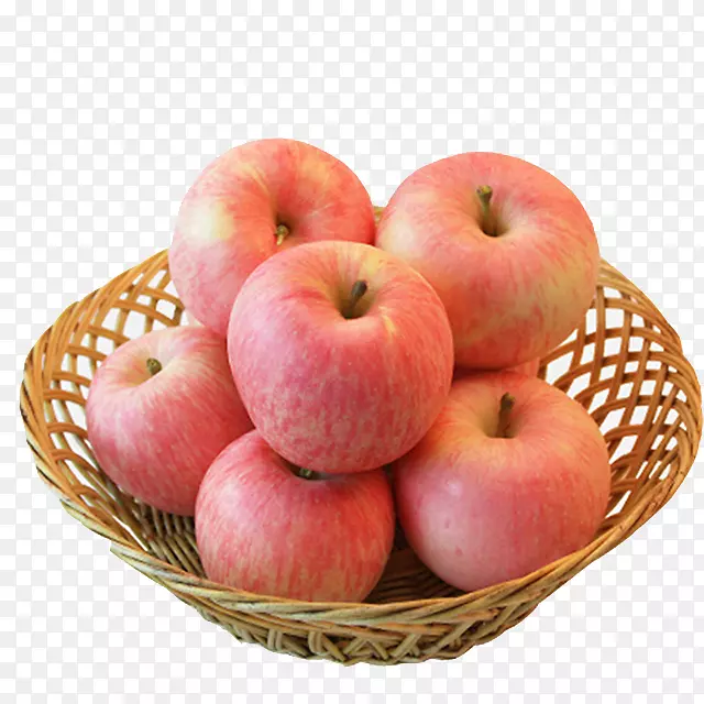 一篮筐的苹果