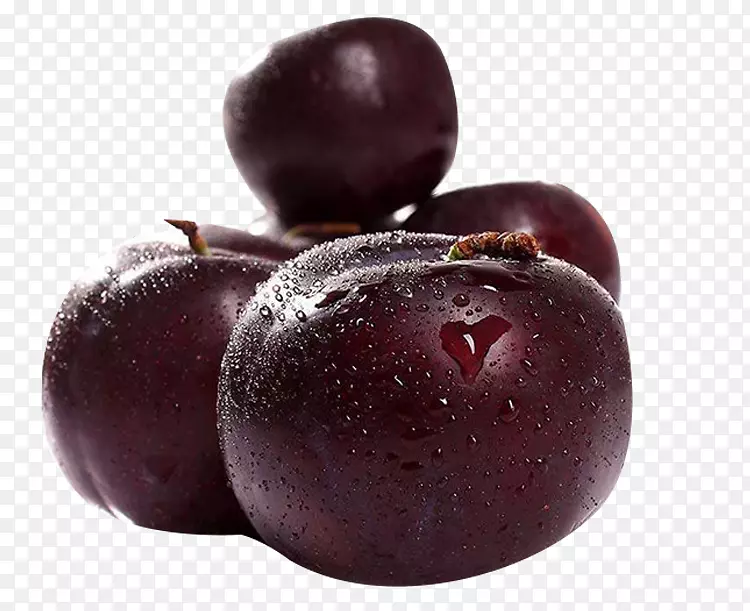 深紫色黑布林水果