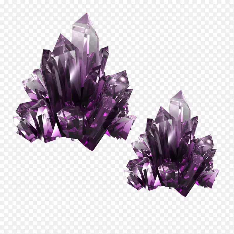 华丽紫水晶