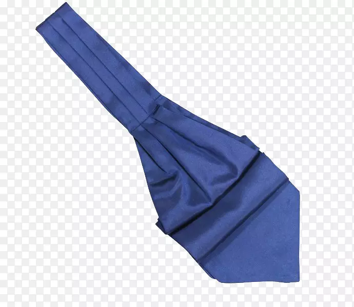 蓝色的领巾