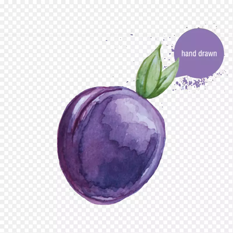 紫色蓝莓