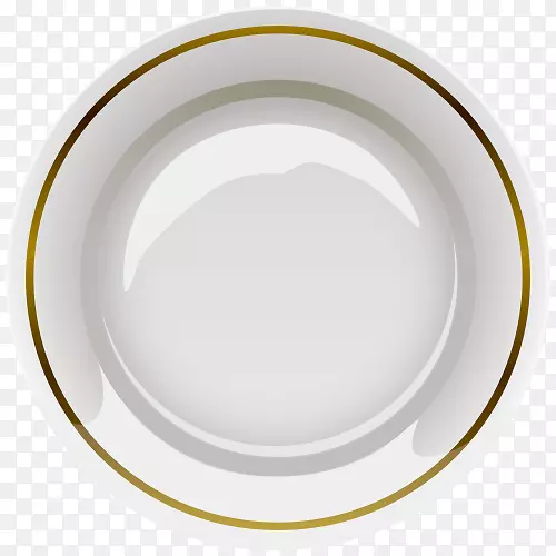 白瓷盘子