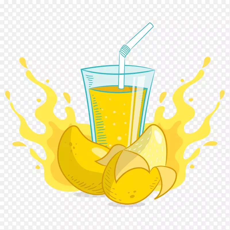 芒果汁创意广告设计