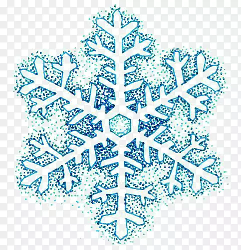 卡通雪花