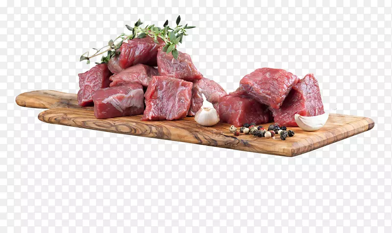 木板上的肉