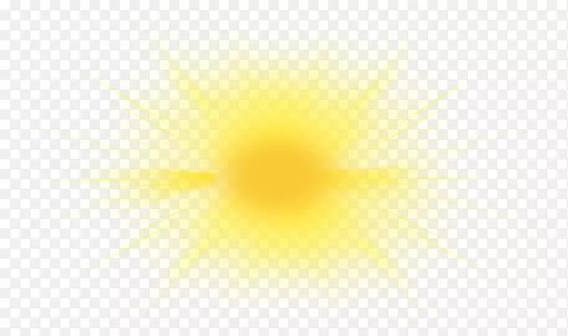 创意海报黄色光效设计太阳光