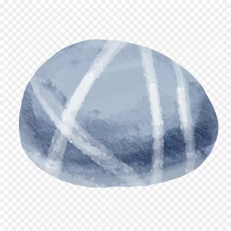 一块有纹理的鹅卵石