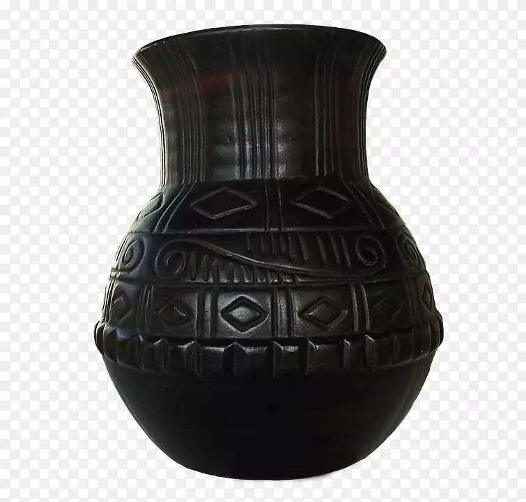 黑色陶瓷罐子PNG