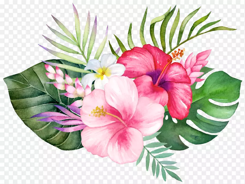 手绘植物花卉花簇PNG图片素材下载_图片编号7599232-PNG素材网