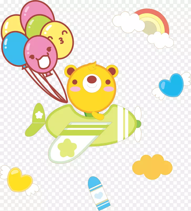 气球小熊