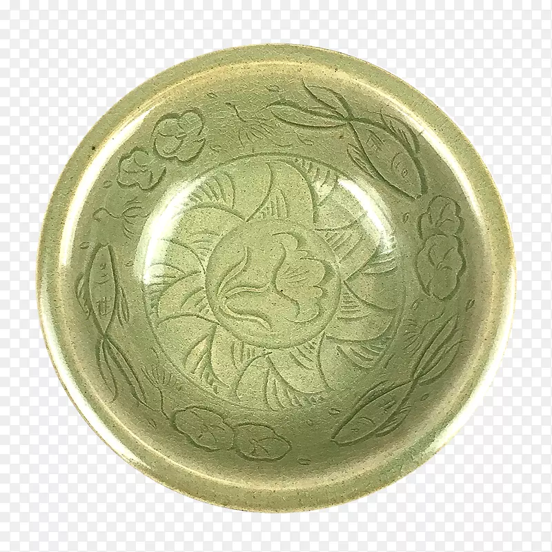 耀州窑刻花碗
