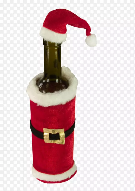圣诞节装饰红酒高清免抠图素材