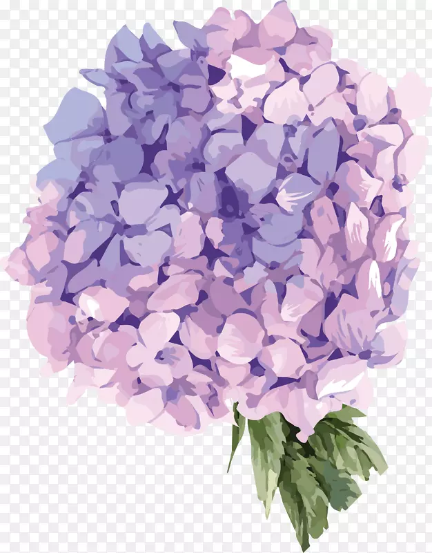 紫色的中式艺术插花